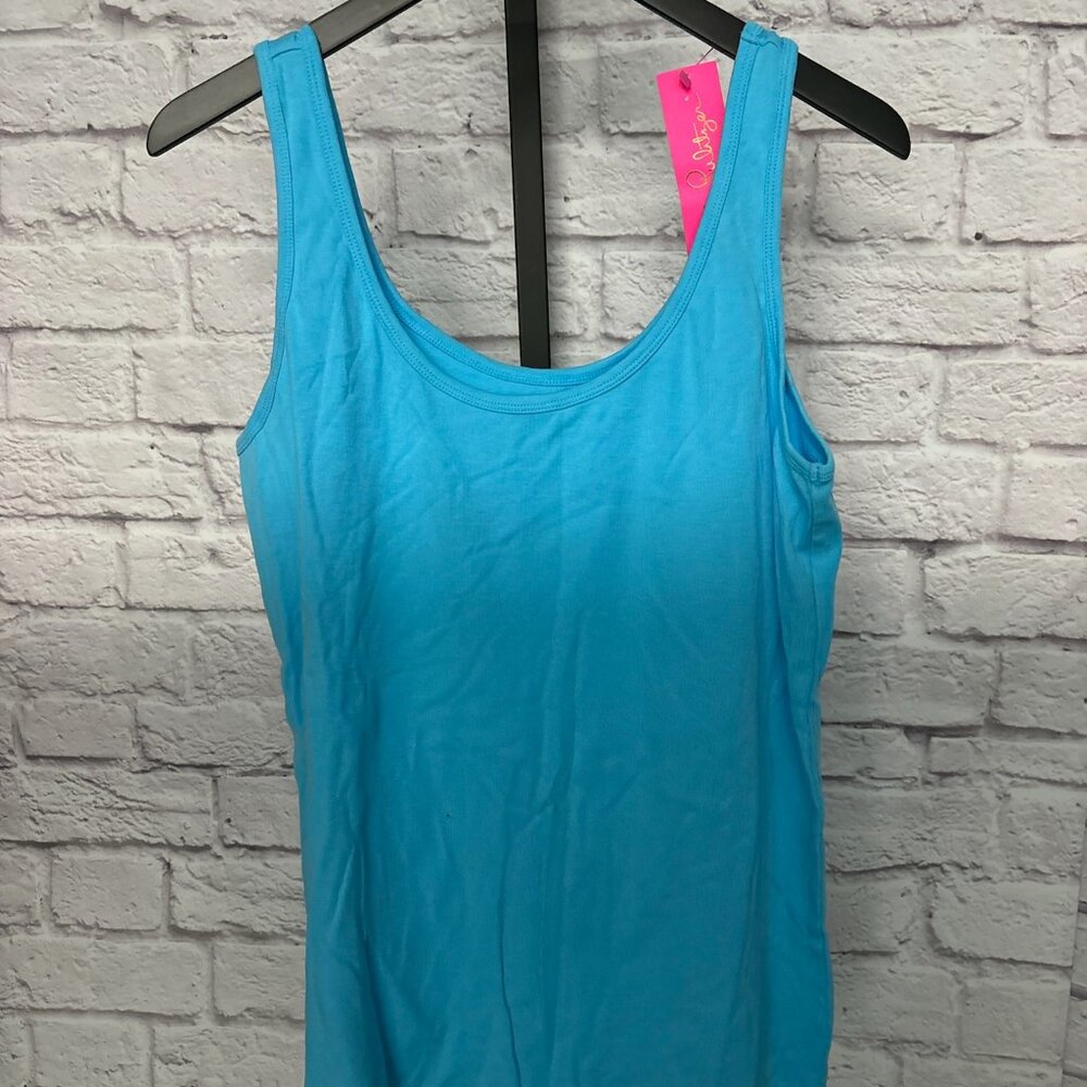 Lily Pulitzer Halee Tank - Blue - XL - NWT